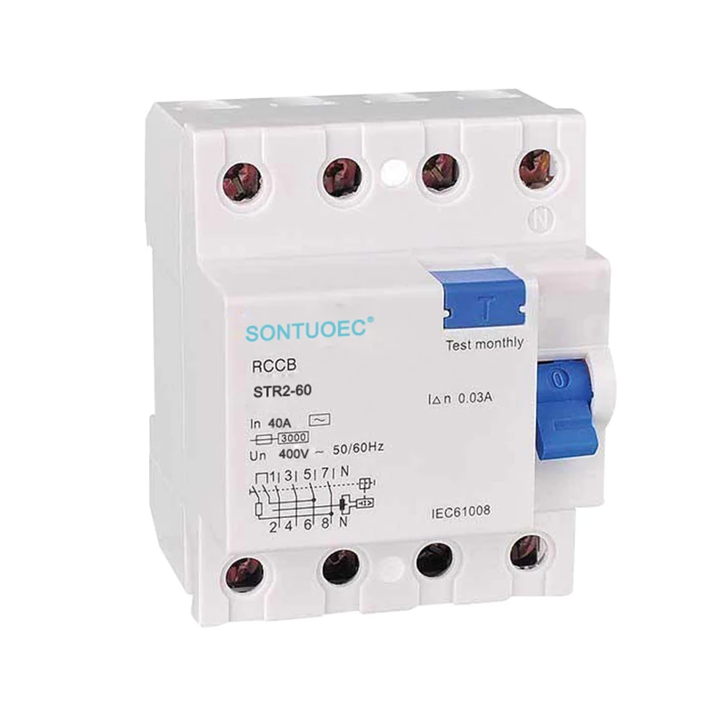 4P 63A / 30MA RCD AC HOM