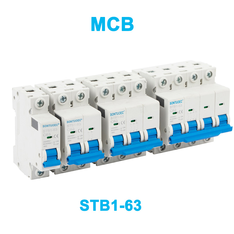 Kev sib tw C65 Qauv Stb1-63 Series Tej Me Circuit Circuit Court Breaker McB