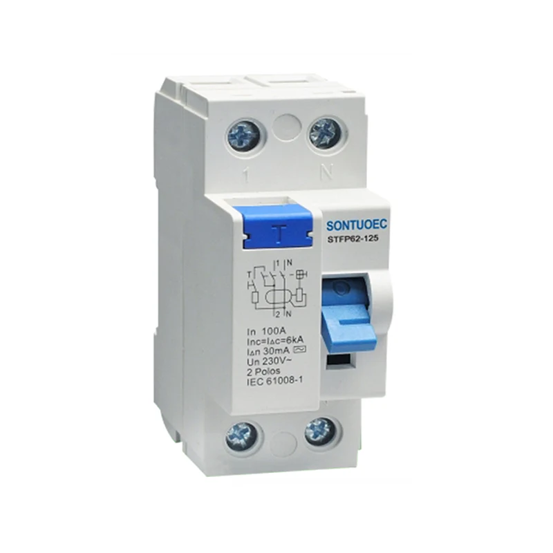 Hluav Taws Xob Sib Nqus Ib Hom Rccb 125A / 30MA