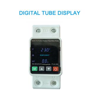 Digital tube display Overvoltage and Undervoltage Voltage Protector