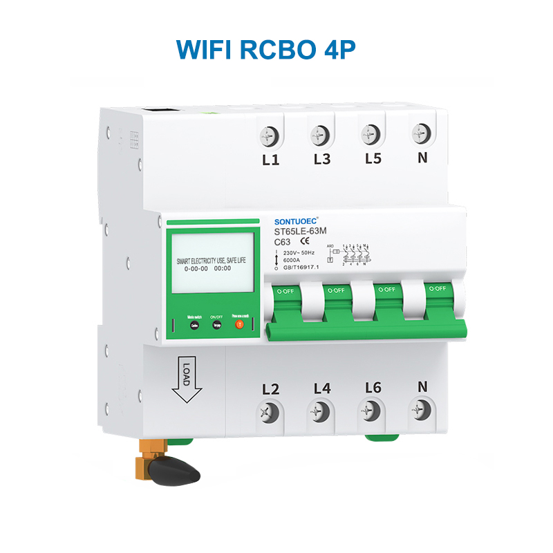 IOT Ntse Circuit Circuit Court Breaker Breaker WiFi McB Rcbo