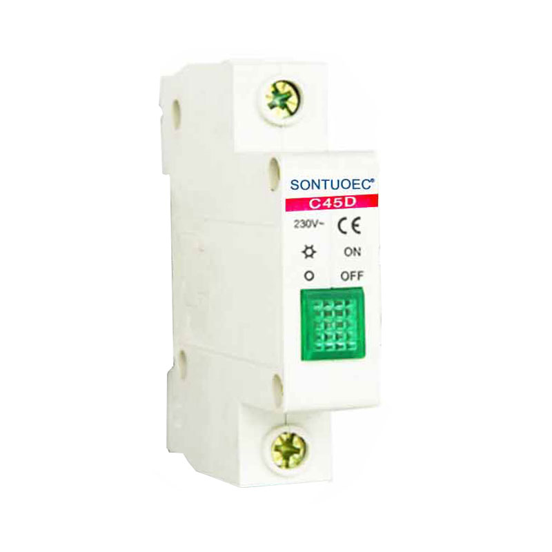 Modular Din Rail Led Lub Teeb Ntsuas