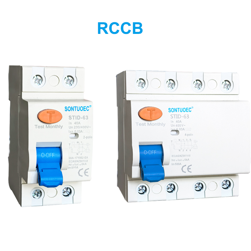 STID-63 Series RCCB 230V 63A Residual Regruit Courer
